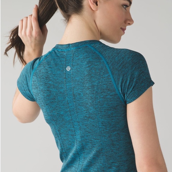 lululemon athletica Tops - Lululemon Swiftly Tech Short Sleeve Kayak Blue 6